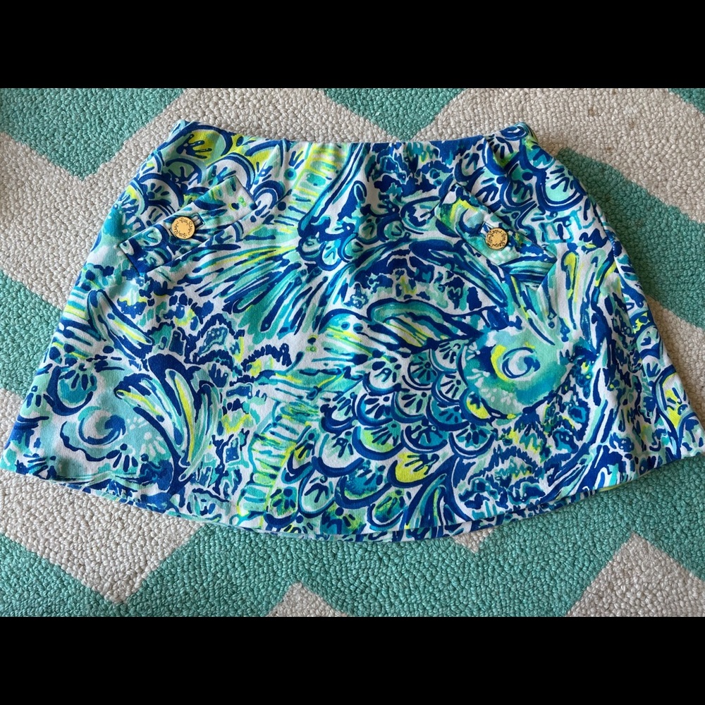 Lilly Pulitzer Madison skort with great print placement!